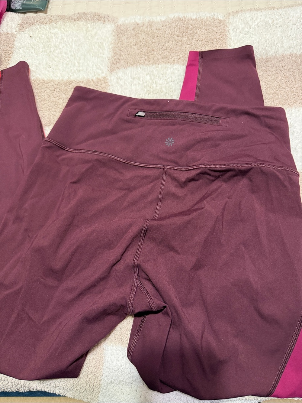 Athleta color block leggings